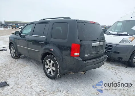2014 Honda Pilot Touring from USA, damaged, VIN 5FNYF4H91EB019760